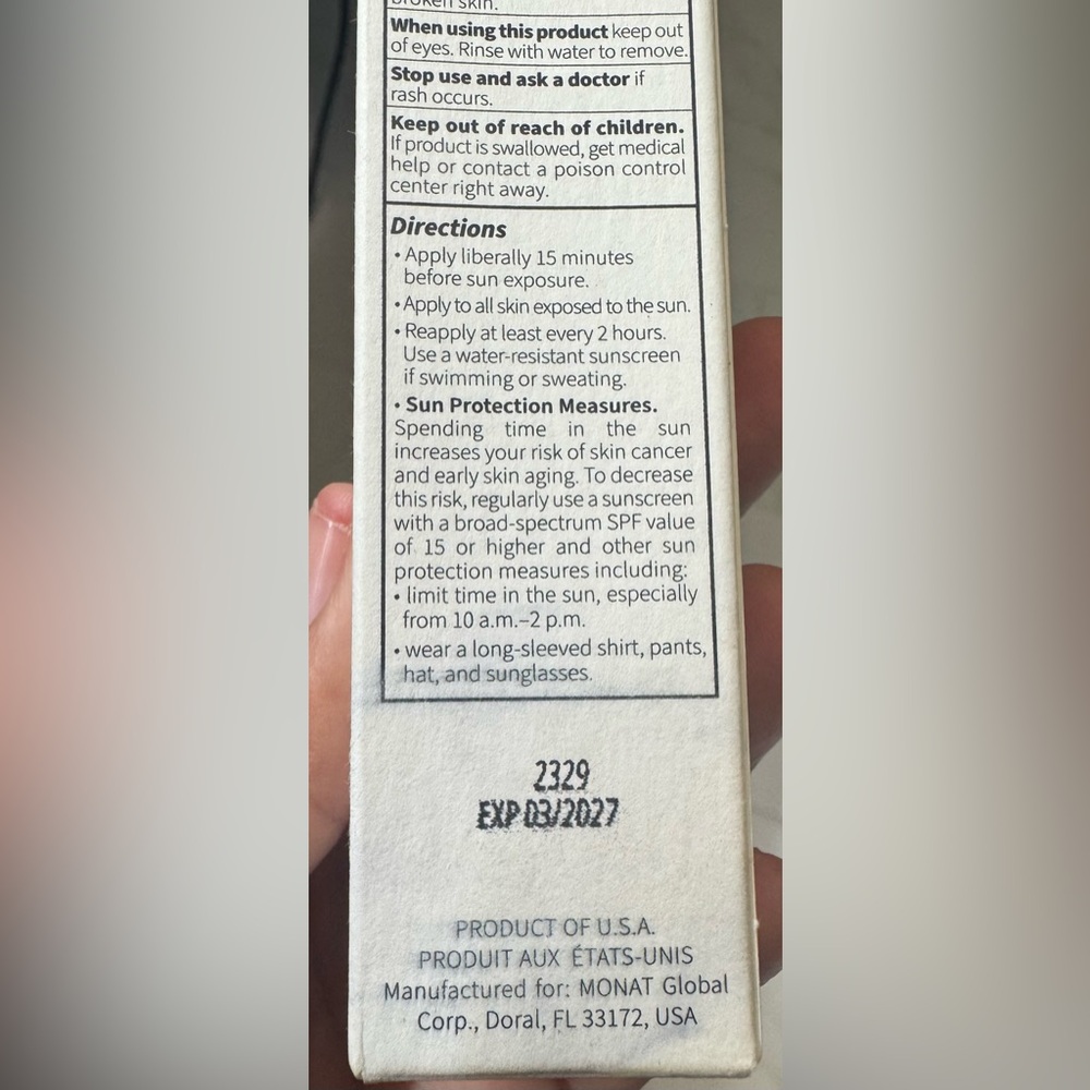 Monat BB Cream SPF 40 Sand Retails $52.00 - Picture 2 of 3